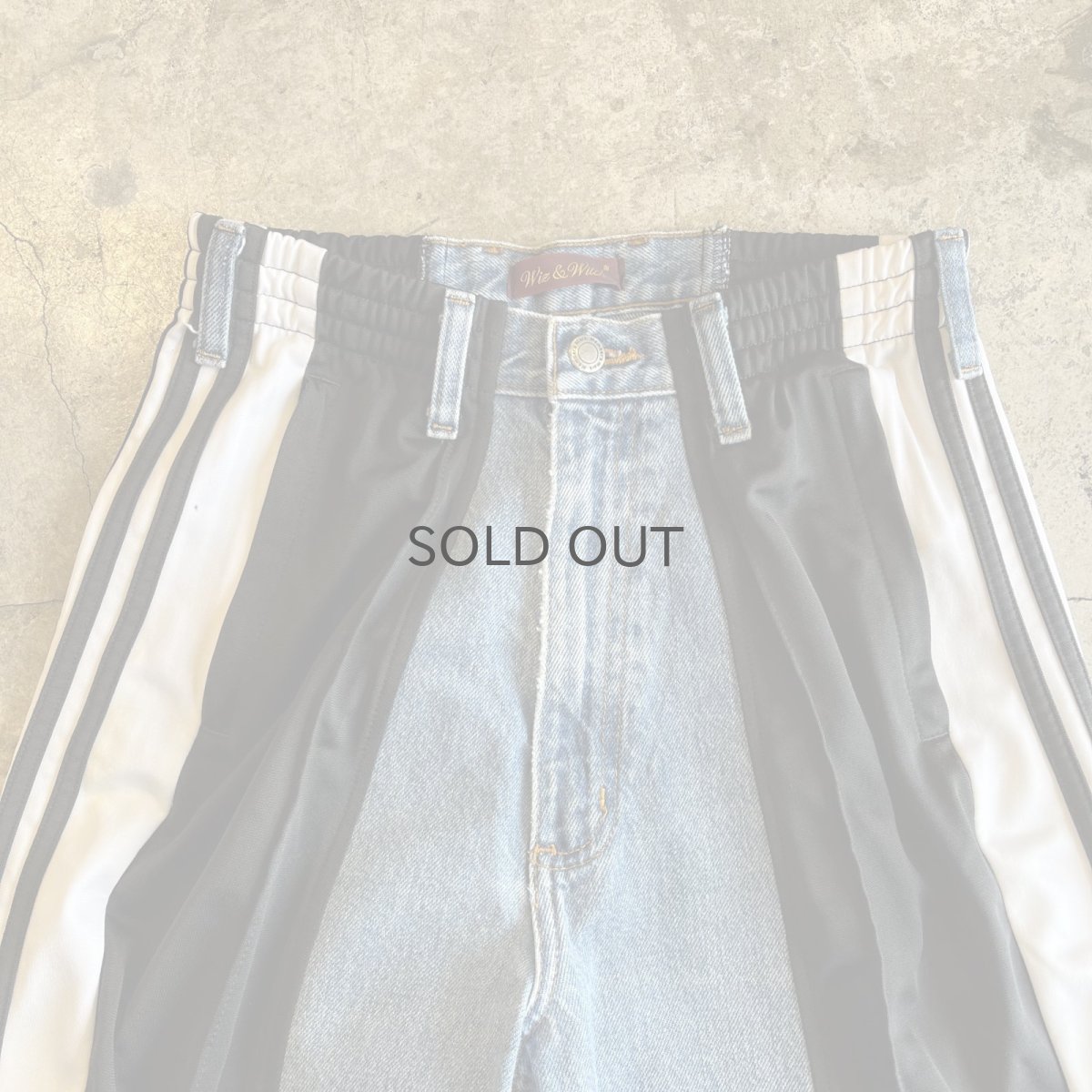 画像8: 【Wiz&Witch】"UNITED" SPORTY DENIM PANTS / OS (8)