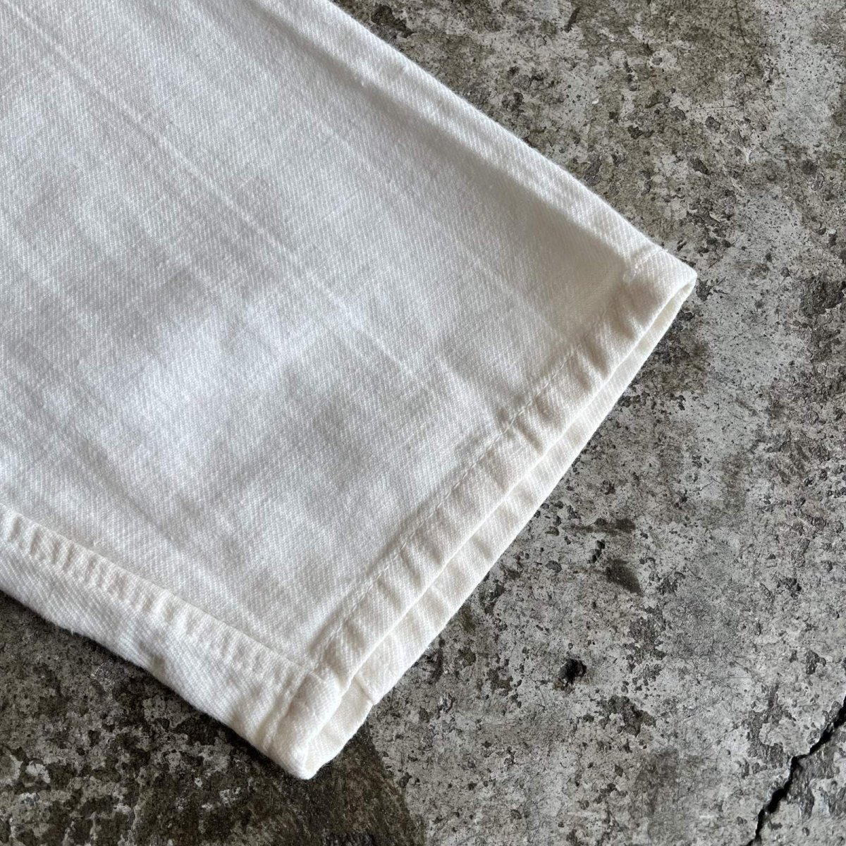 画像6: 2 COLOR ART EMBROIDERY PATTERN HENRY NECK DESIGN L/S TOPS / Ladies L (6)