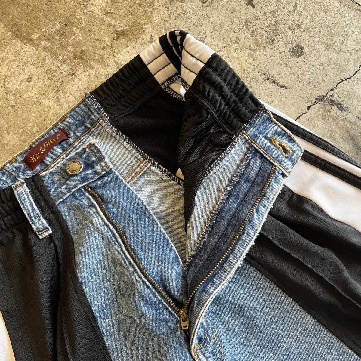 画像10: 【Wiz&Witch】"UNITED" SPORTY DENIM PANTS / OS (10)