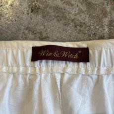 画像10: 【Wiz&Witch】"UNITED" VTG LACE MIX WRAP SKIRT / FREE (10)