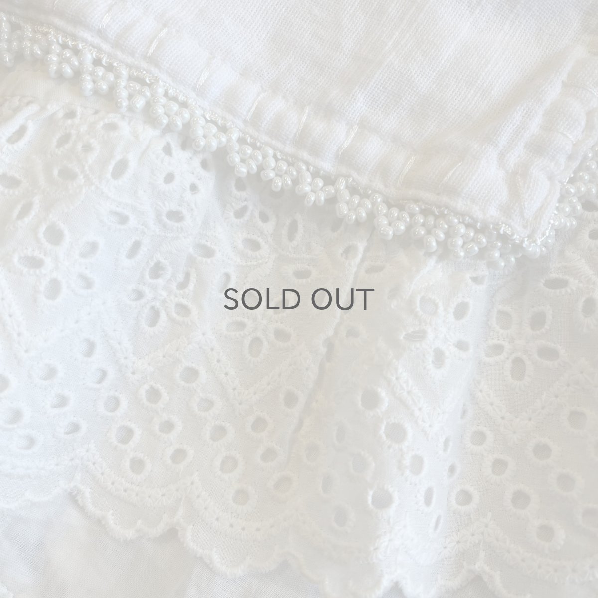 画像8: 【Wiz&Witch】"UNITED" VTG LACE MIX WRAP SKIRT / FREE (8)