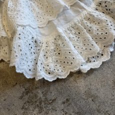 画像3: 【Wiz&Witch】"UNITED" VTG LACE MIX WRAP SKIRT / FREE (3)