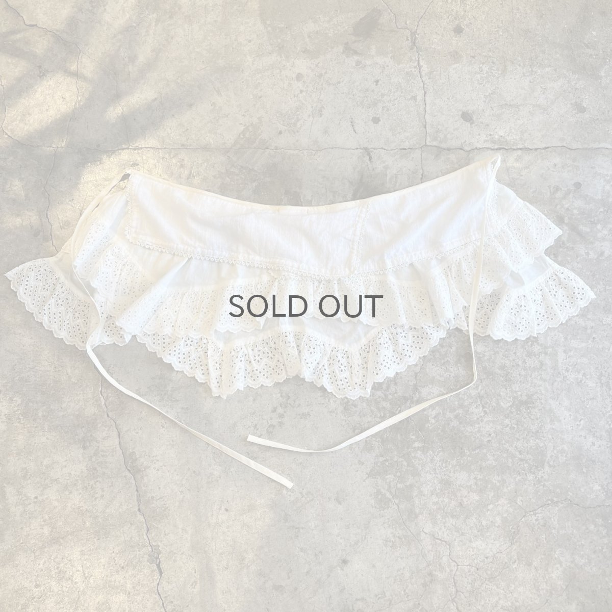 画像9: 【Wiz&Witch】"UNITED" VTG LACE MIX WRAP SKIRT / FREE (9)