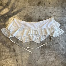 画像9: 【Wiz&Witch】"UNITED" VTG LACE MIX WRAP SKIRT / FREE (9)