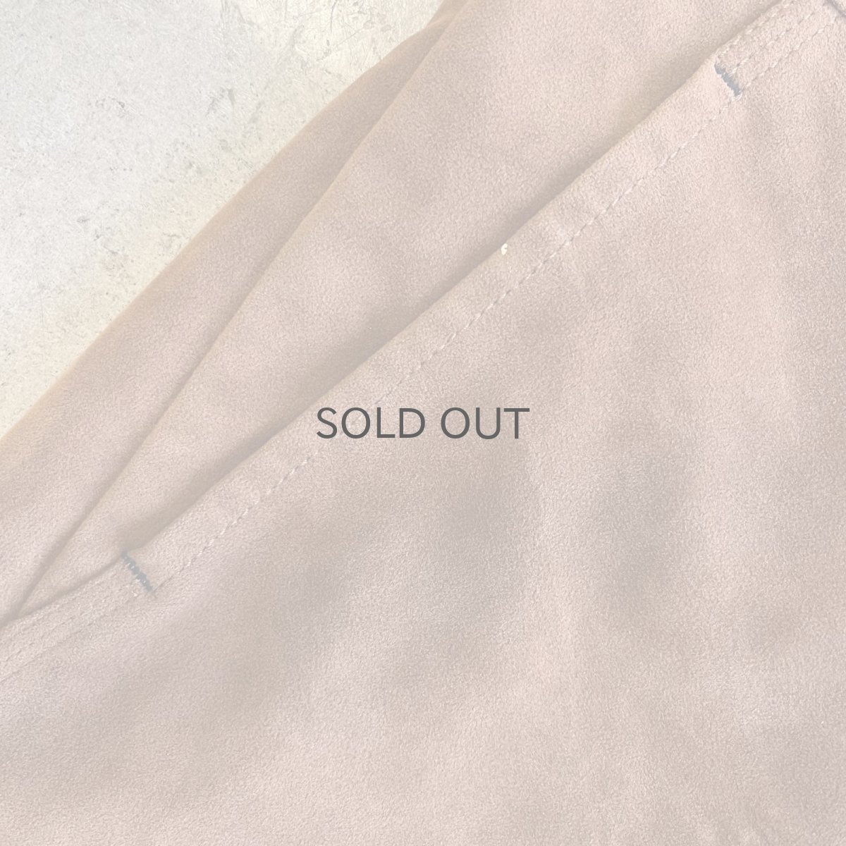 画像8: 【FREE PEOPLE】SUEDE LEATHER HALF DESIGN PANTS / W31(27) (8)