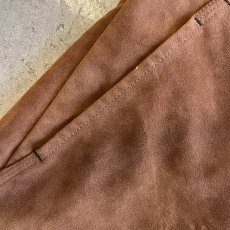 画像8: 【FREE PEOPLE】SUEDE LEATHER HALF DESIGN PANTS / W31(27) (8)