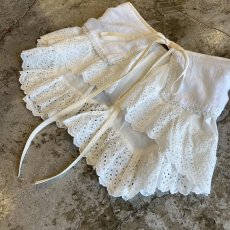 画像4: 【Wiz&Witch】"UNITED" VTG LACE MIX WRAP SKIRT / FREE (4)