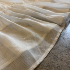 画像11: 2WAY DESIGN WHITE COLOR SHEER TOPS / Ladies M (11)