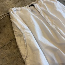 画像7: DRAW CORD DESIGN WHITE COLOR PANTS / FREE~W39 (7)