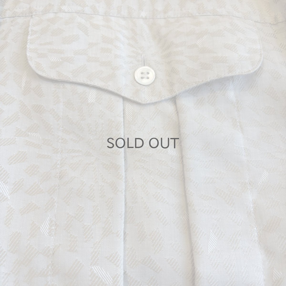 画像4: ALL OVER PATTERN DESIGN L/S STAND SHIRT / Ladies L (4)