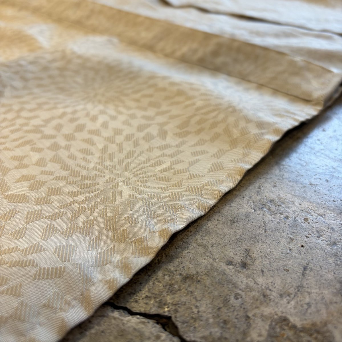 画像11: ALL OVER PATTERN DESIGN L/S STAND SHIRT / Ladies L (11)