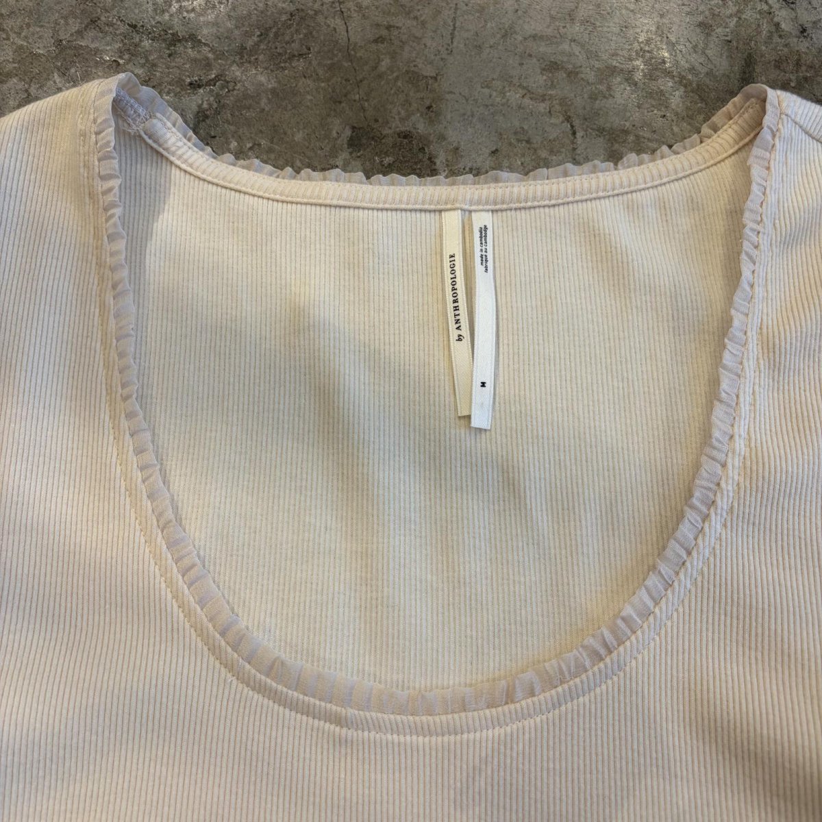 画像7: SHEER DESIGN VOLUME SLEEVE L/S TOPS / Ladies M (7)