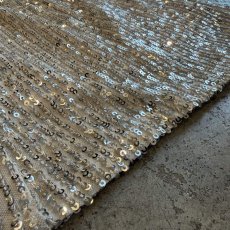 画像11: SEQUINS SILVER GLITTER DESIGN PANTS / W29~W42 (11)