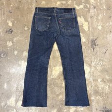 画像2: 【Wiz&Witch】"UNITED" SIDE TIE LINE DENIM PANTS / W32 (2)
