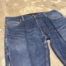 画像3: 【Wiz&Witch】"UNITED" SIDE TIE LINE DENIM PANTS / W32 (3)