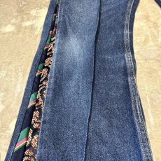画像7: 【Wiz&Witch】"UNITED" SIDE TIE LINE DENIM PANTS / W32 (7)