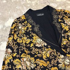 画像3: BOTANICAL GRAPHIC RAPEL EMBROIDERY JACKET / Mens L (3)