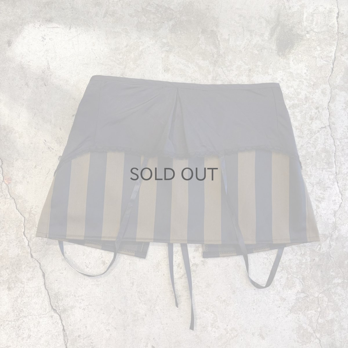 画像2: 【Wiz&Witch】"UNITED" VINTAGE MIX WRAP SKIRT / FREE (2)