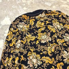 画像9: BOTANICAL GRAPHIC RAPEL EMBROIDERY JACKET / Mens L (9)