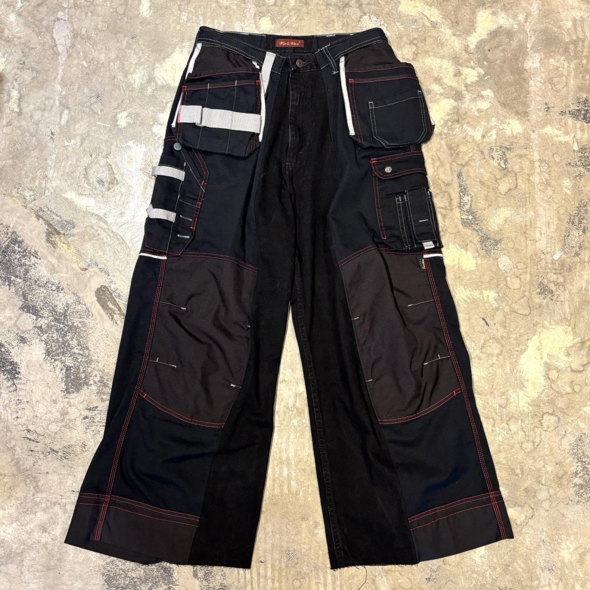 画像1: 【Wiz&Witch】"UNITED" MOTO-X DENIM PANTS / OS (1)