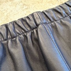 画像8: REAL LAMB LEATHER MINI DESIGN SKIRT / W29~W39 (8)
