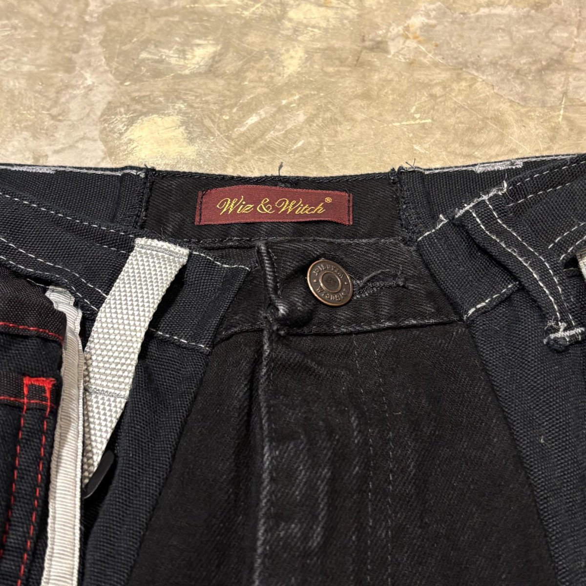 画像10: 【Wiz&Witch】"UNITED" MOTO-X DENIM PANTS / OS (10)