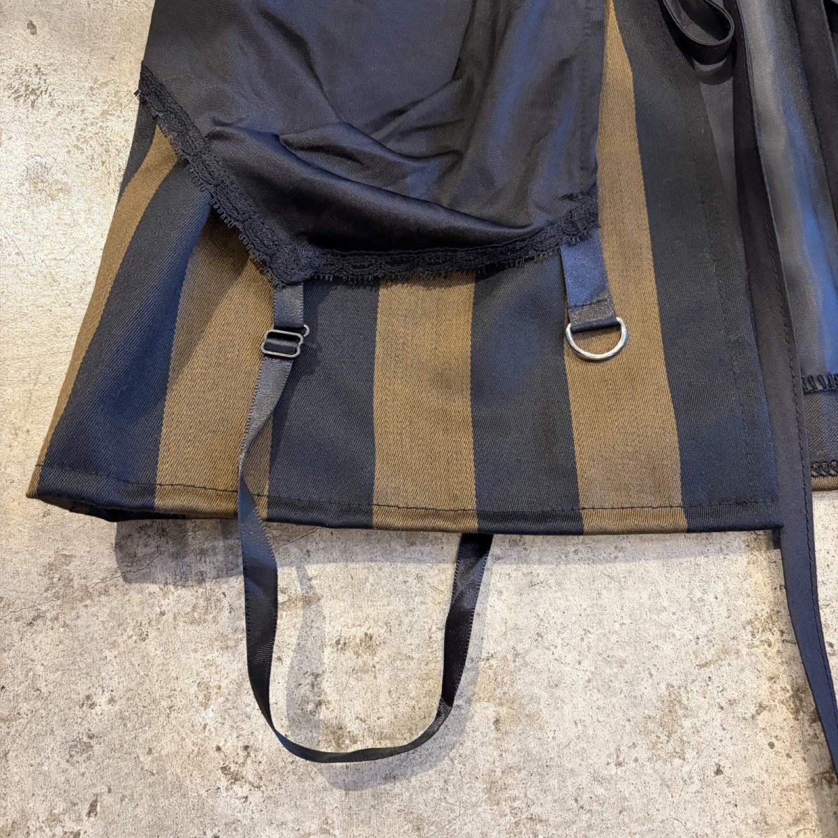 画像4: 【Wiz&Witch】"UNITED" VINTAGE MIX WRAP SKIRT / FREE (4)