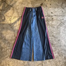 画像1: 【Wiz&Witch】"UNITED" SPORTY DENIM PANTS / OS (1)