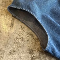 画像9: BLUE DENIM ONE SHOULDER DESIGN N/S TOPS / Ladies M(L) (9)
