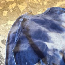 画像9: 80's BLEACHED CRASH DAMAGE RAGLAN SLEEVE SWEAT / Mens L (9)