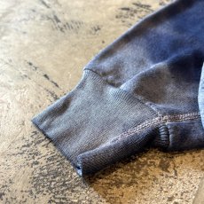 画像7: 80's BLEACHED CRASH DAMAGE RAGLAN SLEEVE SWEAT / Mens L (7)