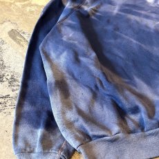 画像5: 80's BLEACHED CRASH DAMAGE RAGLAN SLEEVE SWEAT / Mens L (5)