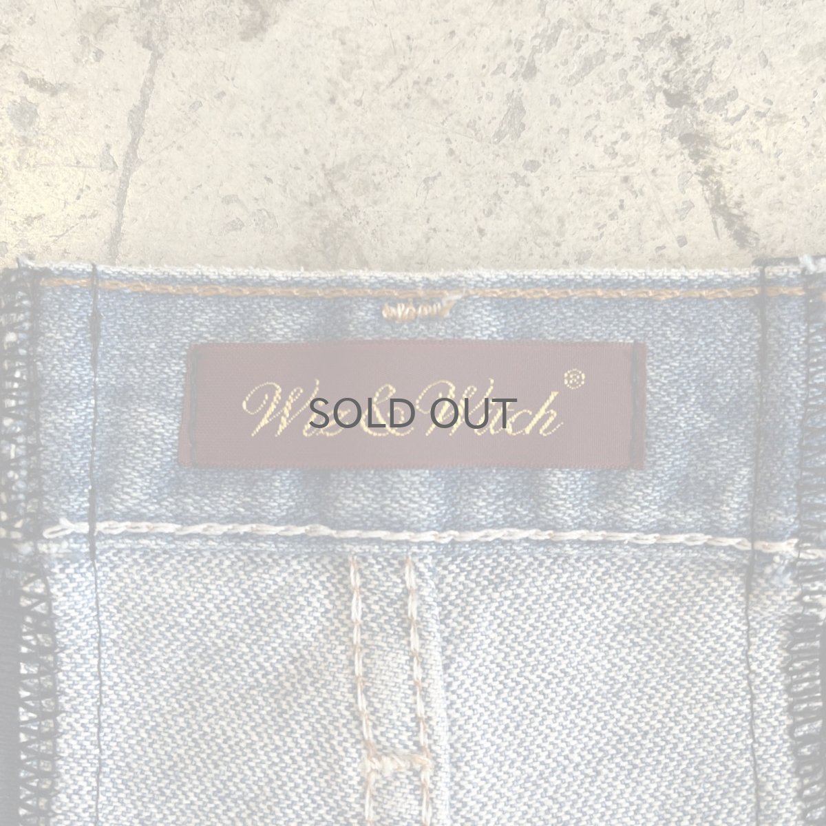 画像12: 【Wiz&Witch】"UNITED" SPORTY DENIM PANTS / OS (12)