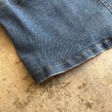 画像3: BLUE DENIM ONE SHOULDER DESIGN N/S TOPS / Ladies M(L) (3)
