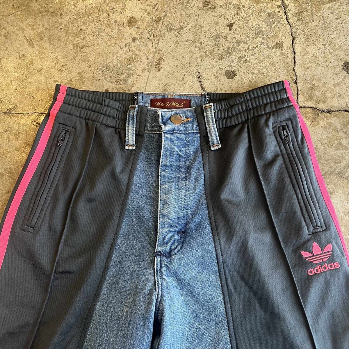 画像8: 【Wiz&Witch】"UNITED" SPORTY DENIM PANTS / OS (8)