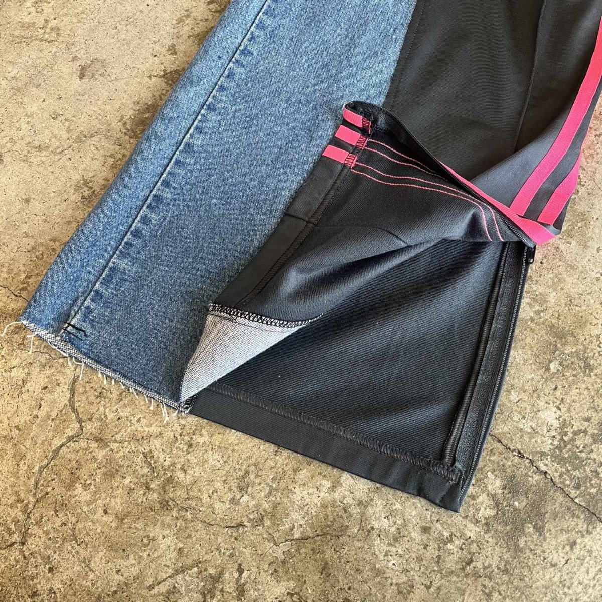 画像7: 【Wiz&Witch】"UNITED" SPORTY DENIM PANTS / OS (7)