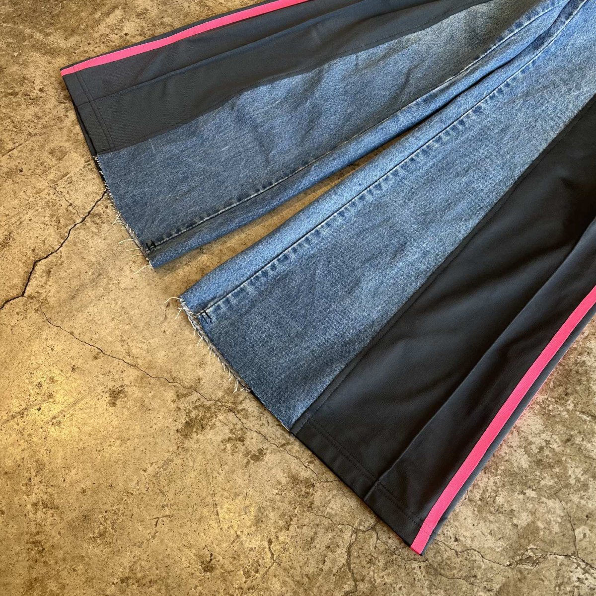 画像5: 【Wiz&Witch】"UNITED" SPORTY DENIM PANTS / OS (5)