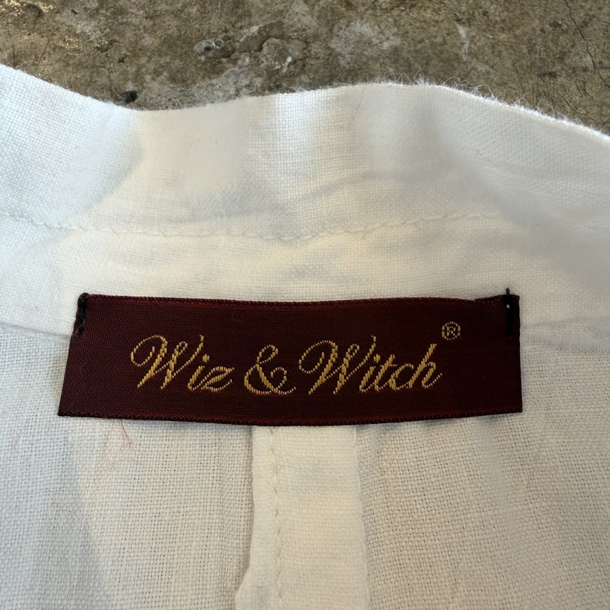 画像10: 【Wiz&Witch】EURO COTTON LINEN OPE SHORT JACKET / OS (10)