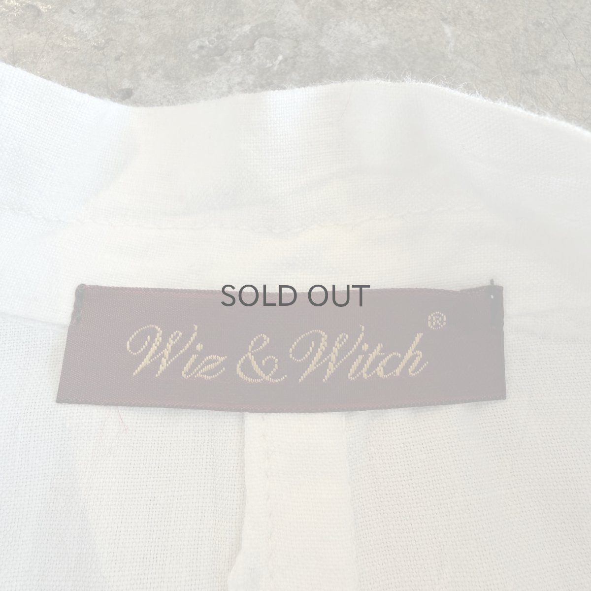 画像10: 【Wiz&Witch】EURO COTTON LINEN OPE SHORT JACKET / OS (10)