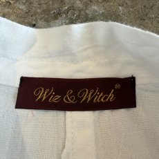画像10: 【Wiz&Witch】EURO COTTON LINEN OPE SHORT JACKET / OS (10)