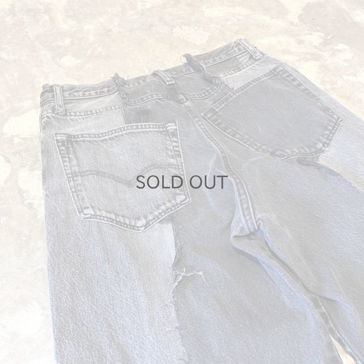 画像9: 【Wiz&Witch】"UNITED" TWINS WIDE DENIM PANTS / W31 (9)