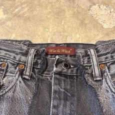 画像10: 【Wiz&Witch】"UNITED" TWINS WIDE DENIM PANTS / W31 (10)