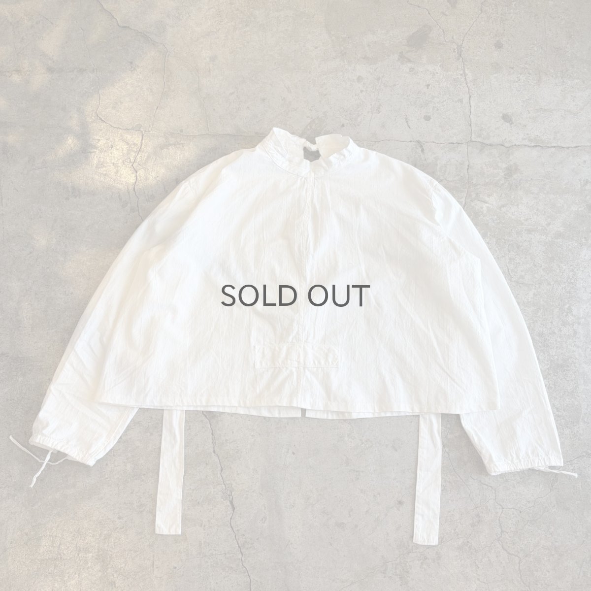 画像2: 【Wiz&Witch】EURO COTTON LINEN OPE SHORT JACKET / OS (2)