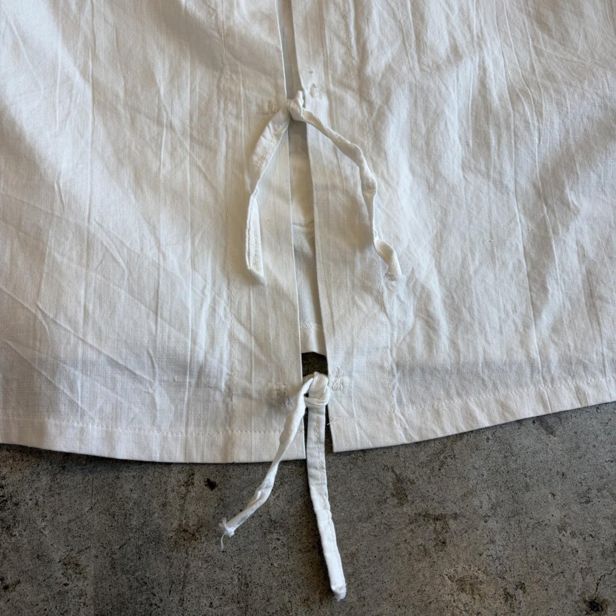 画像4: 【Wiz&Witch】EURO COTTON LINEN OPE SHORT JACKET / OS (4)