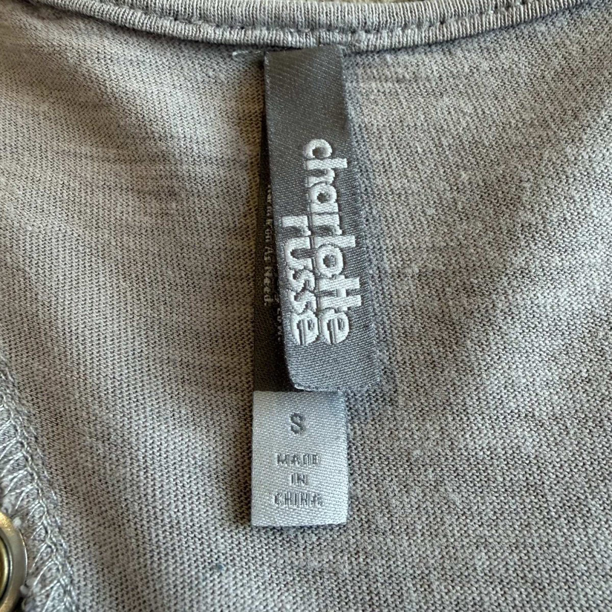 画像10: SIDE GROMMET DESIGN SPORTY N/S TOPS / Ladies S(M) (10)