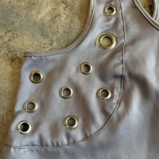 画像4: SIDE GROMMET DESIGN SPORTY N/S TOPS / Ladies S(M) (4)