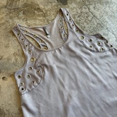 画像3: SIDE GROMMET DESIGN SPORTY N/S TOPS / Ladies S(M) (3)