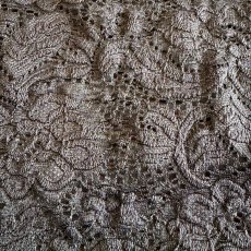 画像9: BLACK COLOR LACE DESIGN BUSTIER / Ladies L(M)  (9)