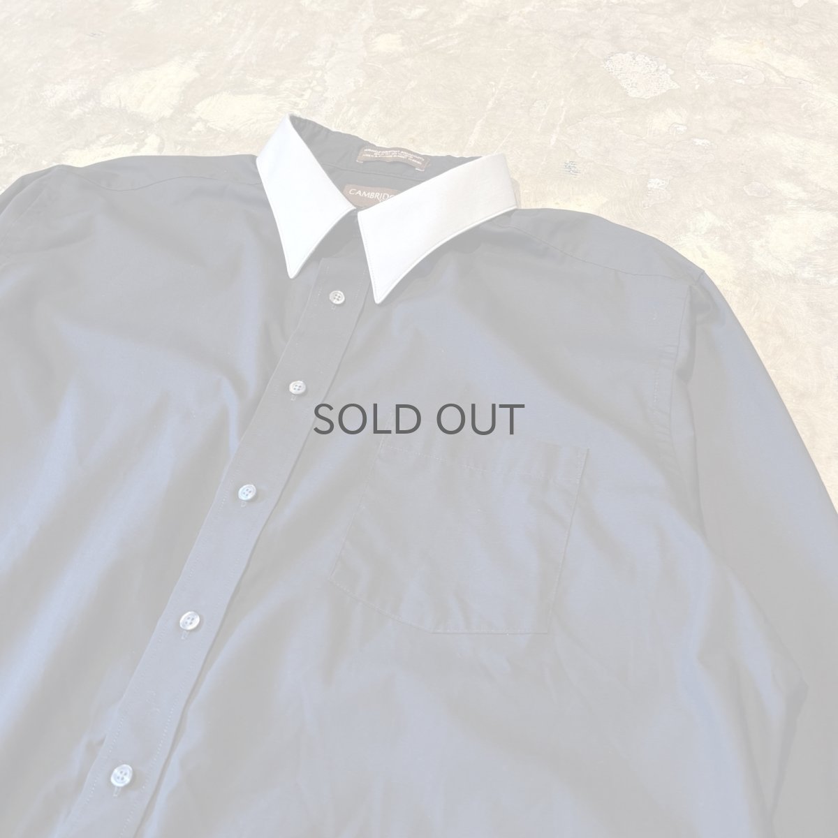画像4: COLOR SWITCHED ROUND CUT L/S SHIRT / Mens XXL (4)