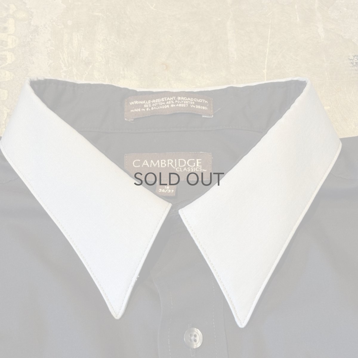 画像10: COLOR SWITCHED ROUND CUT L/S SHIRT / Mens XXL (10)